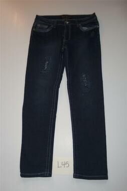 Out Jeans Size 6 Petite Skinny Embellished Womens -0713L45